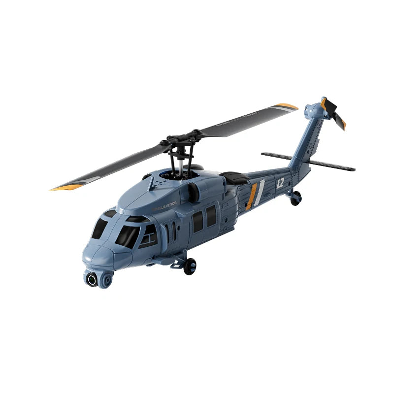 4DRC L2 RC Apache Military Fighter Helicopter 8K Aerial Photography 6-Axis Gyroscope Single-Rotor Flybarless Built-in Screen Toy
