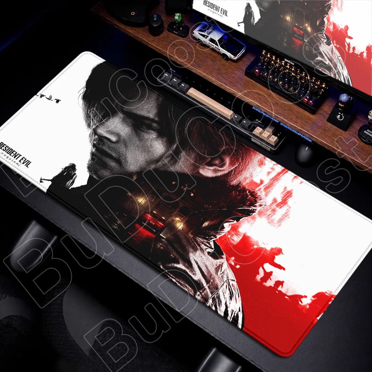 Laptop Tabletop Carpet PC Rubber Accessories Large Stitch Edge Office Mouse Pads Resident Evil Requiem E-sport Game Cabinet Mats
