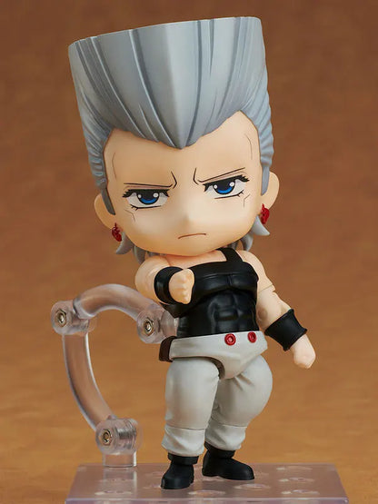10cm JoJo's Bizarre Adventure JoJos Jean Pierre Polnareff 1561 Action figure toys doll Christmas gift with box