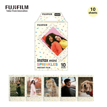 Original Fujifilm Instax Mini 12 11 8 9 Color Film Fujifilm Instax Mini Film For 40 50s 50i 90 Link 25 Share SP-1 2 Camera