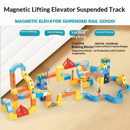 Magnetic Suspension Track Train Lifting Anti-gravity DIY Assembly Lift Railway Car 2026 New Educational Toys for Children Kids