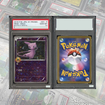 DIY PROXY PTCG GRADED COLLECTION CARD 20TH ANNIV-1ST ED. SERIES MEW-HOLO CHARIZARD-HOLO MEWTWO-HOLO CARD GEM MT10 CHILD GIFTS