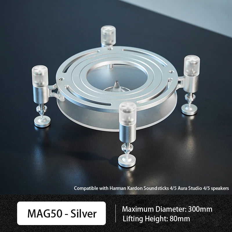 Magnetic Levitation Anti-Vibration Stand Speaker Bracket Desktop Damping Base for Harman Kardon Soundsticks 4/5 Aura Studio 4/5