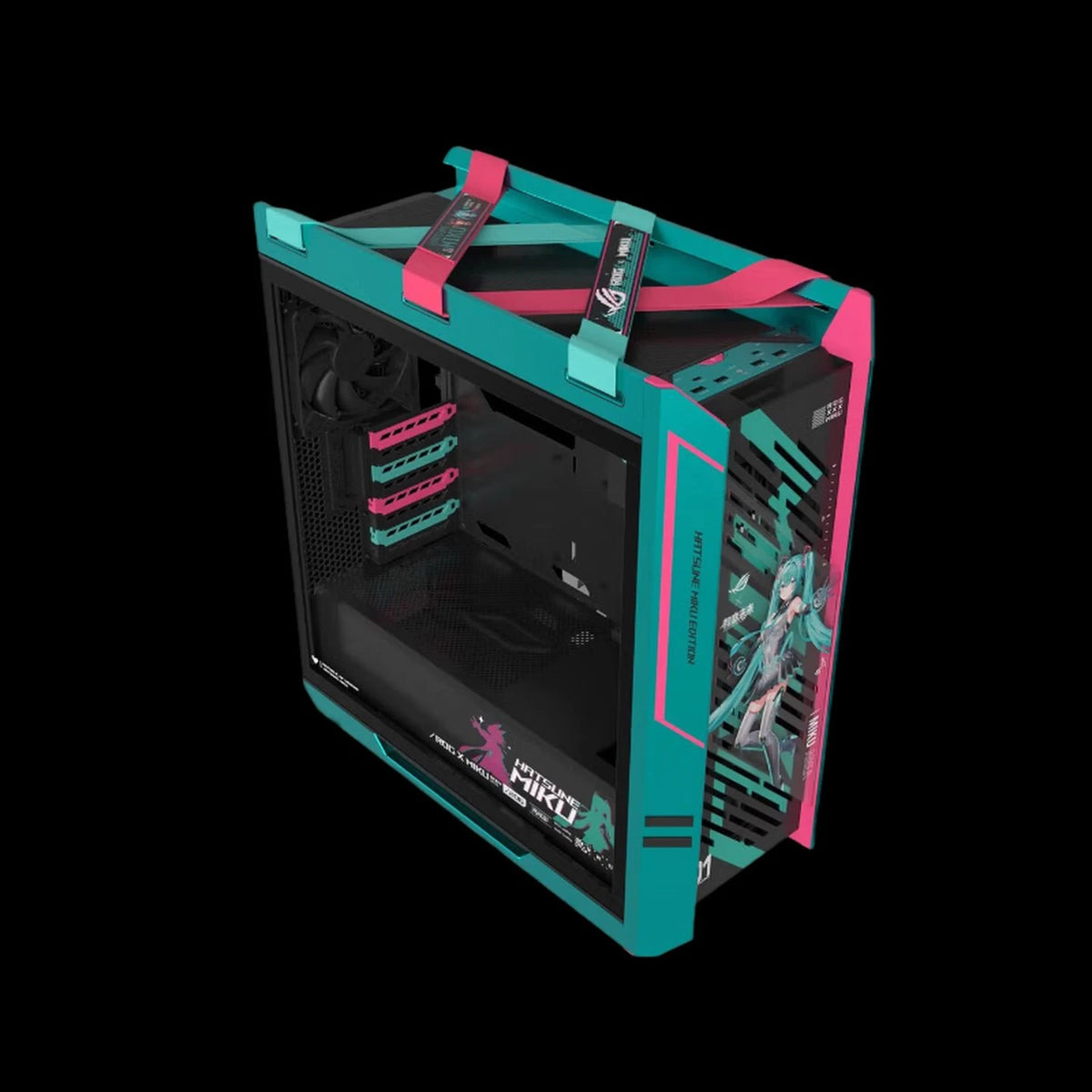 New ROG Strix Helios Gx601S ROJI Mid Tower Support 420mm Cooler ARGB for Gaming CASE Computer Case Only