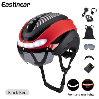 Eastinear High-quality Bicycle Helmet LED Light for Men and Women Racing Road Smart Bicycle Helmet Professional Riding Equipment