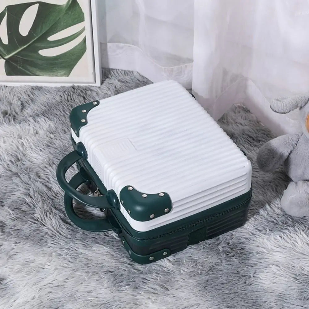 Hot Sales 14 inch Travel Suitcase Mini Travel Cosmetic Box Organizer Hand Makeup Case For Women