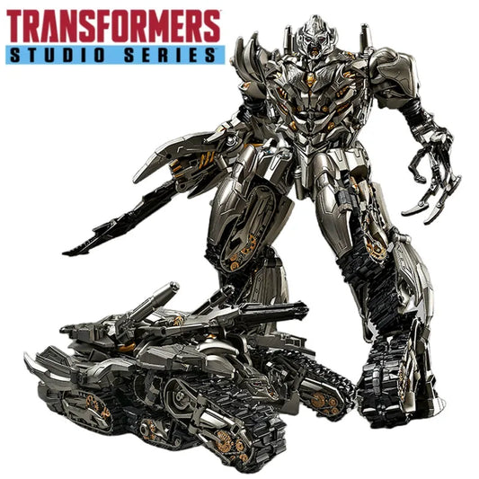 28cm Transformation Robot Movie large size Partial alloy Tank Megatron Action Figure Collection Model Toys Boxed