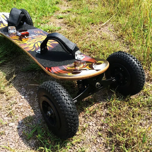 For Big Wheel Downhill Off-Road Longboard All-Terrain Skateboard Off-Road Mountain Skateboardr