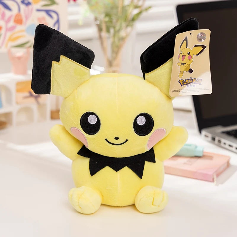 Newest Pokemon Collection Plush Kawaii Pikauchu Scorbunny Sprigatito Gengar Stuffed Doll Charizard Lapras Xmas Toys Gifts