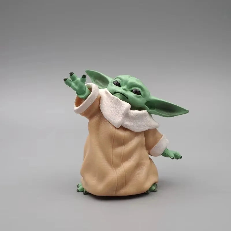 Anime Wars Yoda Baby Anime Movable Action Figure Kawaii Model Desktop Decoration Trendy Toys Festival Surprise Gifts For Fans