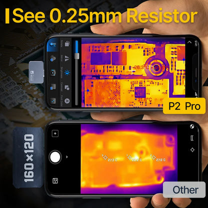 1112℉  P2 Car Diagnostics Thermal Camera Machine Repair Inspection HVAC Home Inspection Water Leakage Check