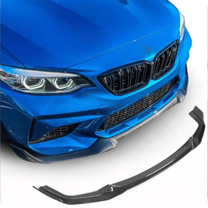 Front Bumper Lip Splitter Diffuser Lower Guard For BMW F87 M2 Competition M2C Coupe 2016-2021 Car Styling Tuning Accessories