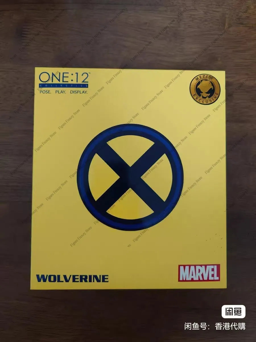 Special Offer  MEZCO Ants - Limited Edition Golden Label MARVEL X-Men Wolverine  Deadpool Action Figure
