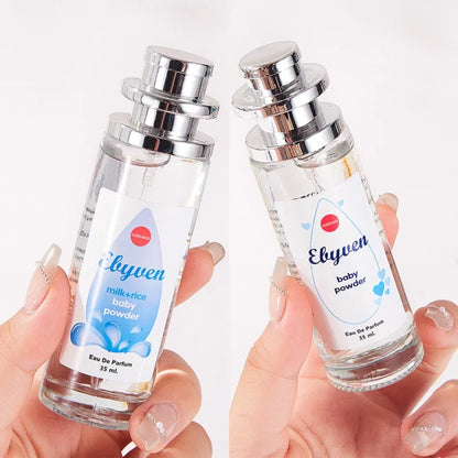 Baby Powder Milky Scent Vanilla Perfume Spray,Floral Fruity Women Eau De Parfum,Girl Student Citrus Musk Light Fragrance Mist