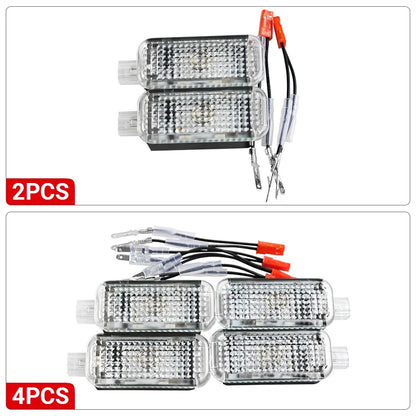 For Porsche 911 955 957 987 997 Cayenne Boxster Cayman Macan Carrera 911 992 Panamera 971 Car Footwell Lights Accessories