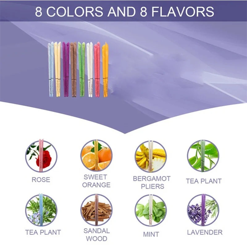 Aromatic Ear Candle Stick, Aromatherapy Ear Therapy, with A Straight Horn Mouth Shape. Ear Care Stick, Beauty Salon Ear Picking