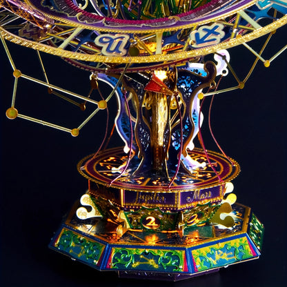 MY 3D Metal Puzzle Twelve Constellations DIY Holiday Gifts to Friends Exquisite Tabletop Ornaments