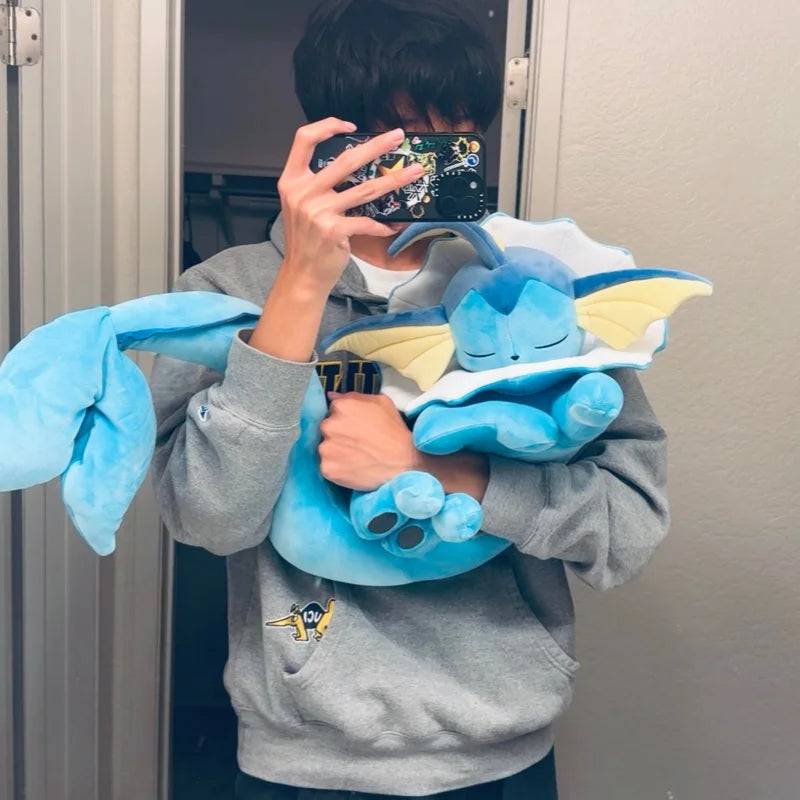 Big Size 50cm Umbreon Plushies Eevee Evoli Sleep Plush Flareon Vaporeon Sylveon Peluche Charizard Piplup Piplup Riolu Toy Gift