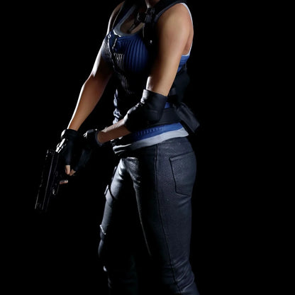 30cm Jill Valentine Leon Scott Kennedy Anime Figurine Action Figure Toys Doll Christmas Gift No Box