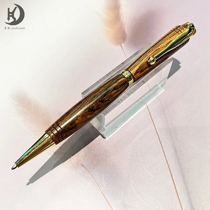 1 PCS 910 Luxury Vintage Slim Sour Wood Ballpoint Pen,Business Office Pen Gift Cool Nice Wooden Gel Pen for Men & Women