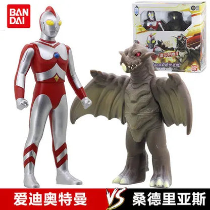 Bandai Original Ultraman TrigaTiga Galaxy Dynasel Vin Super Showdown Monster Golbadada Set Box Soft Plastic Doll Children's Gift