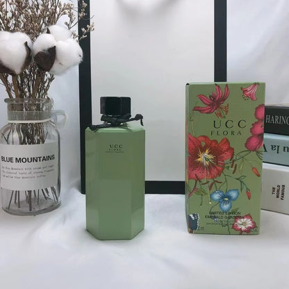 Hor Brand 100ml Trendy Love Neutral Perfume Spray Blue White Porcelain Yilan High Grade Elegant Scent Daily Body Perfume