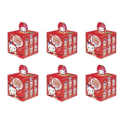 Cartoon Hello Kitty Apple Party Series Paste Cute And Interesting Beans Blind Box Computer Decoration Toys Mystery Box Fun Gifts