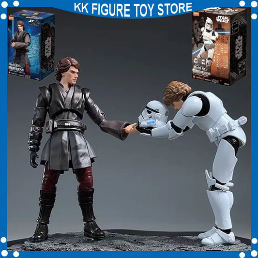 New Blokees Star Wars Champion Class Anakin Skywalker Clone Trooper Assembly Model Kit Collectible Action Figure model toys