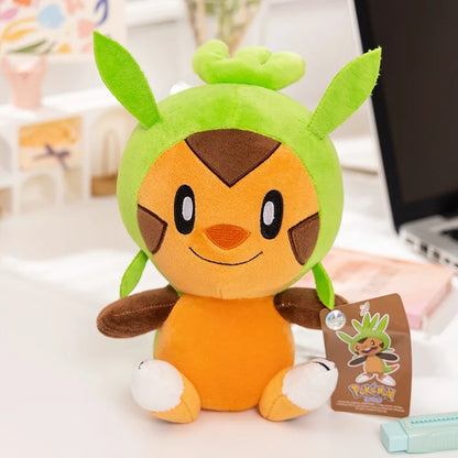 Newest Pokemon Collection Plush Kawaii Pikauchu Scorbunny Sprigatito Gengar Stuffed Doll Charizard Lapras Xmas Toys Gifts