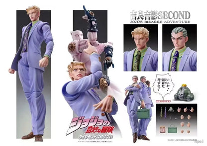 22 TYPES Anime jojo bizarre adventure Kujo Jotaro Dio Brando Diavolo Bruno Bucciarati Leone Abbacchio Jolyne Cujoh Action Figure