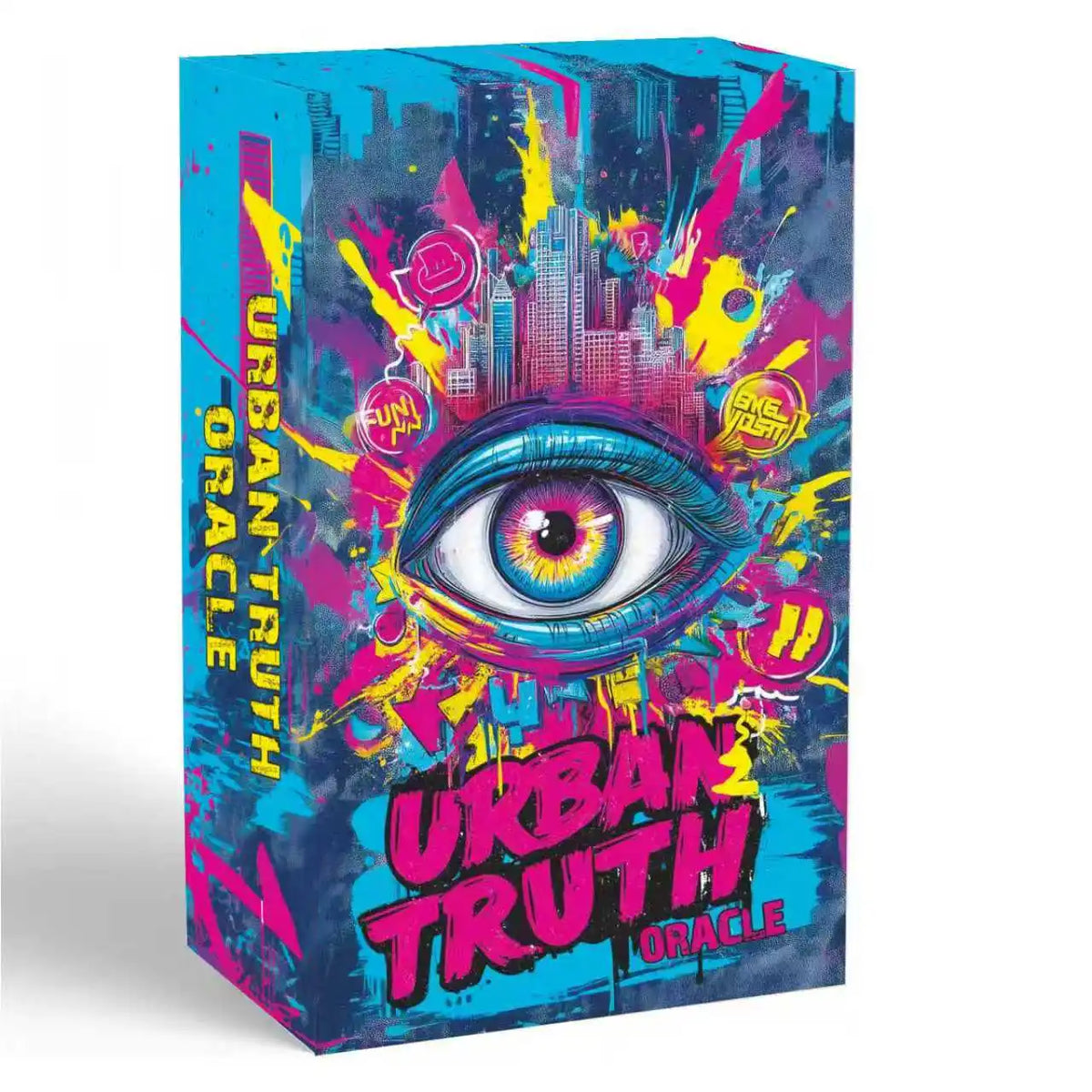Urban Truth Oracle Cards, 80-Card Starter Oracle Deck, Intuitive Oracle Cards for Love, Relationships, and Emotional Insight