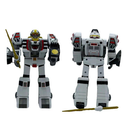 Power Rangers Ultimate Mega Thunderzord White Tigerzord Ultimate Megazord Action Figure Classic Figure Collectible Set Toy Gifts
