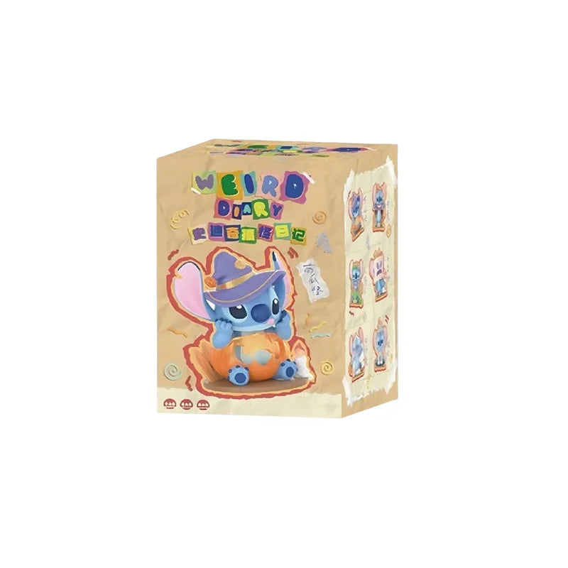Stitch Weird Diary Series Anime Figures Creative Cute Doll Statue Model Mystery Blind Box Toys Desktop Ornament Birthday Gifts