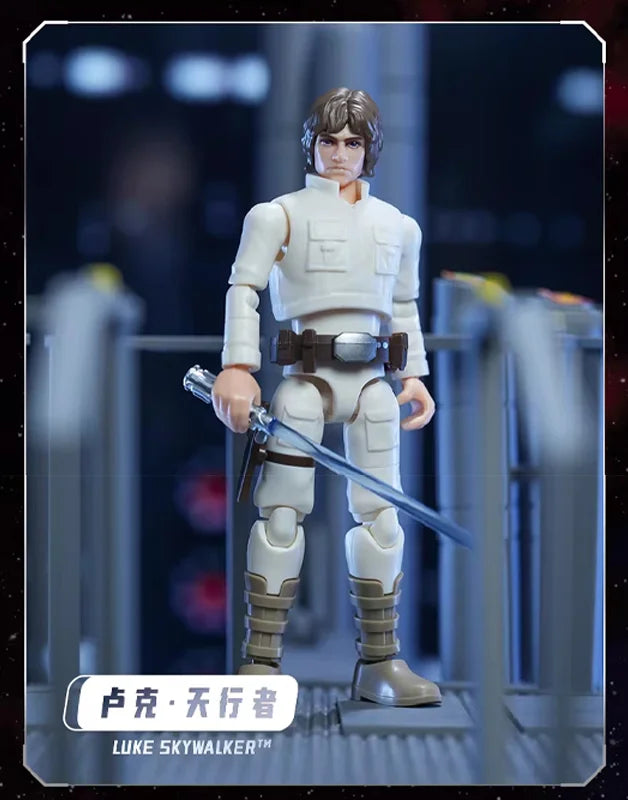 Original Blokees Star Wars Galaxy Version 02 Dark Side Series Blind Box Poseable Model Kits Action Figure Toy Collect Boy Gift