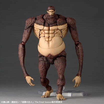 In-Stock Kaiyodo Attack On Titan Beast Titan Action Figure Yamaguchi Articulated Collectible Model Toy For Anime Fans
