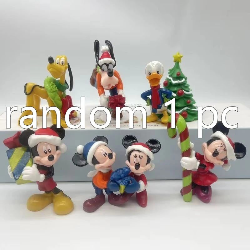 Cute Amusement Park Blind Box Small Mouse Duck Action Figure Male And Female Desktop Creative Decoration Toys Birthday Gifts