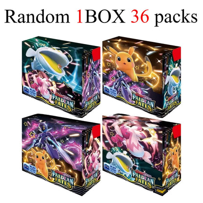 new model English 36 Packs Pokémon TCG: Scarlet & Violet Etsncelles Evoving Skies 151 BATTLE Flames Booster Box Battle  Card
