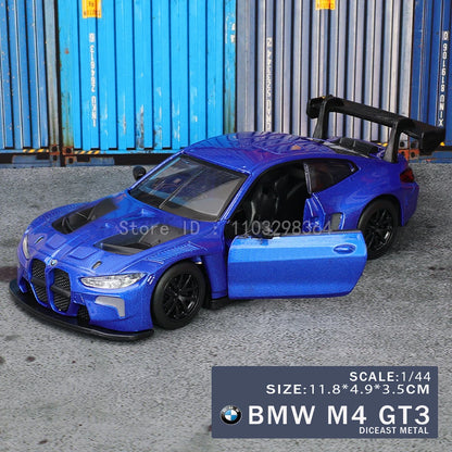 MSZ 1:43 BMW M4 e-tron GT Aventador hanging model classic car static car model alloy die-casting car model collection gift toy