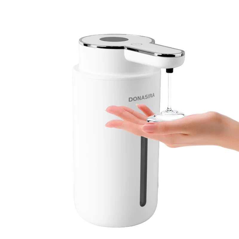 500ML Large Capacity Digital Display Touchless 6-Gears Adjustable Foam/Liquid Infrared Induction Automatic Sensor Soap Dispenser