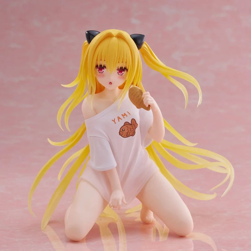 13cm To Love-Ru Darkness Konjiki no Yami Anime Girl Figure LOVEru Yui Kotegawa/Golden Darkness Action Figure Model Doll Toy Gift