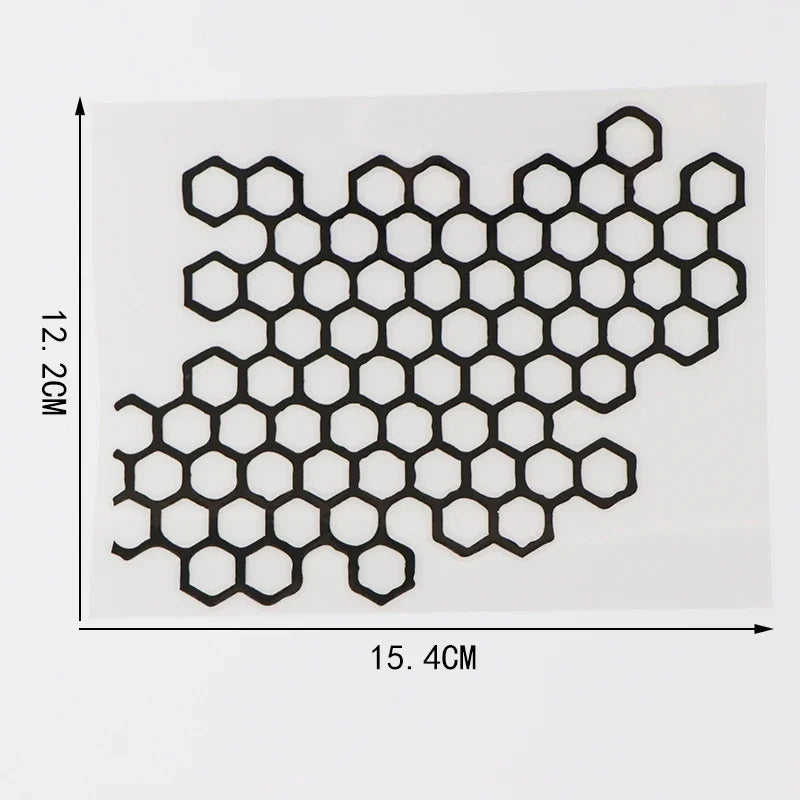 Motorcycle sticker Personalized Honeycomb body decoration stickers for car refit creative body stickers