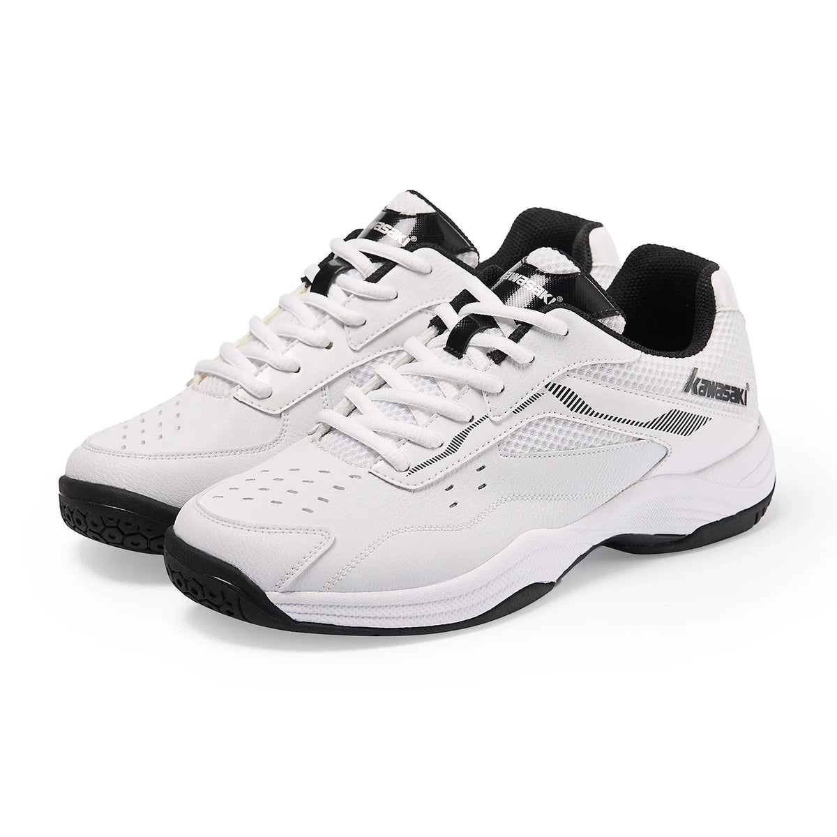 Kawasaki New Badminton Shoes Sneakers Mens Tennis Breathable Anti-Slippery Sport Shoes for Men Women K-065D