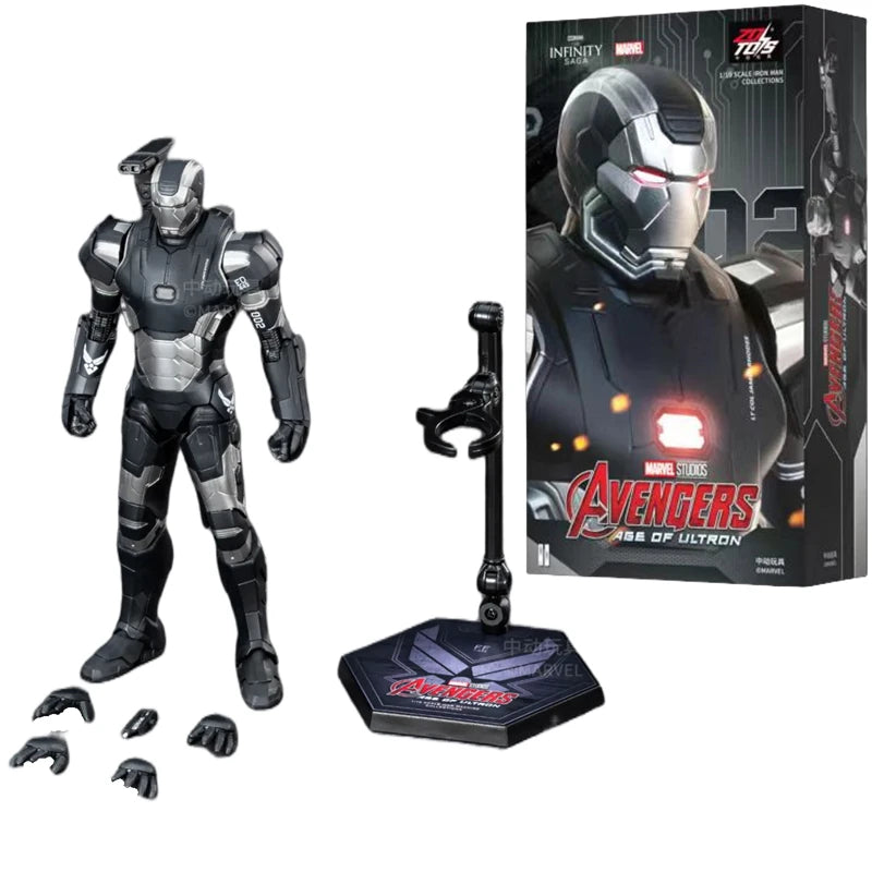 ZD Toys Iron Man Action Figure Mark 35 Red Snapper Iron Man MK 24 MK 22 MK 47 Tony Stark Ironman Figure Action Collect Toy Gift