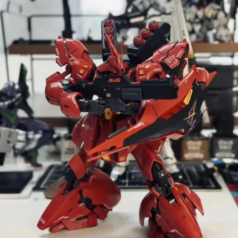 RG 1/144 SAZAB RG5503 V Nu R32 Mech Assembly Model Kit Action Figures Desktop Ornament Doll Toys Anime Enthusiast Gift