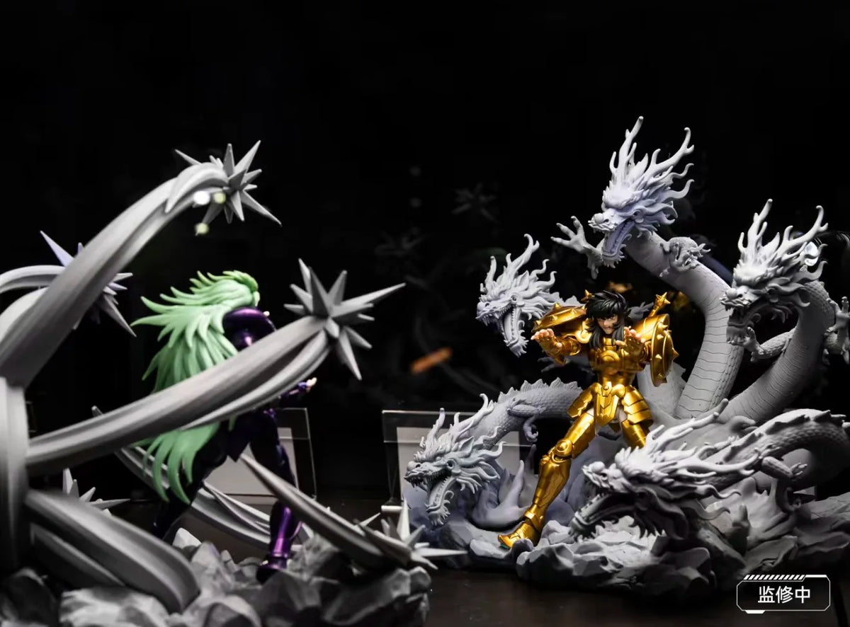 New Blokees Saint Seiya Champion Class  Aries Shion Libra Tong Hu Funeral Robe Snap Fit Model Articulated Anime Birthday Gift