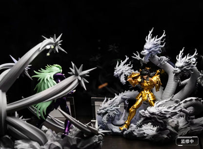 New Blokees Saint Seiya Champion Class  Aries Shion Libra Tong Hu Funeral Robe Snap Fit Model Articulated Anime Birthday Gift