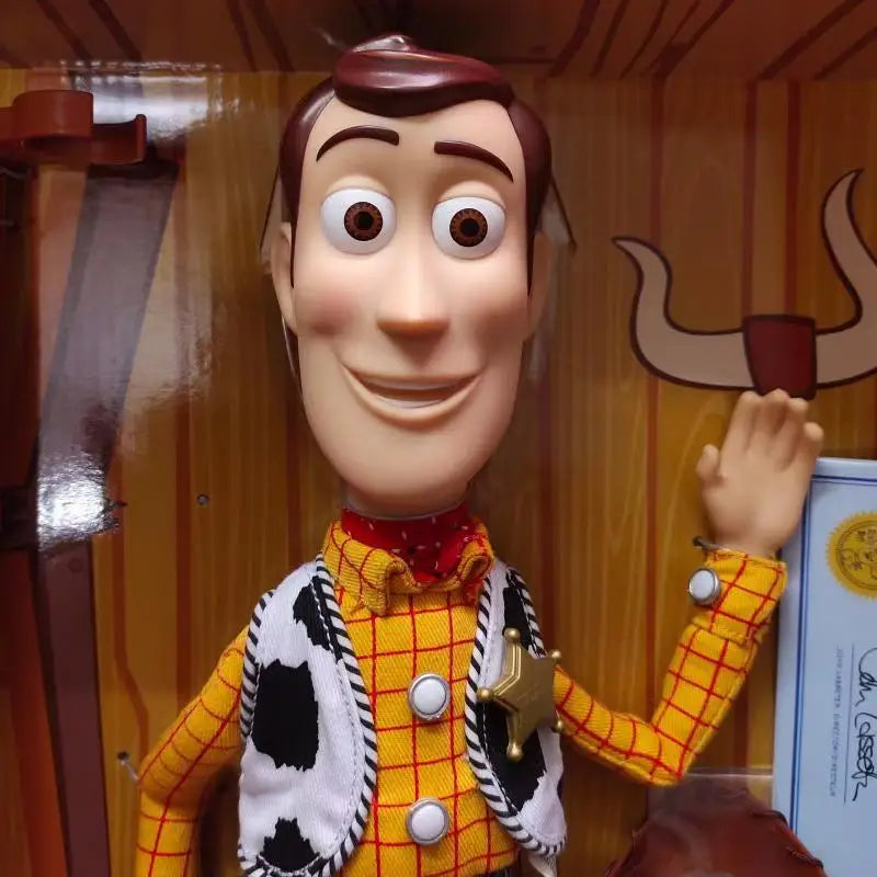 Disney High-Quality Pixar Toy Story 3 Woody Anime Model Toys for Boys Gifts Original Box Character Model Toy Gift Collection