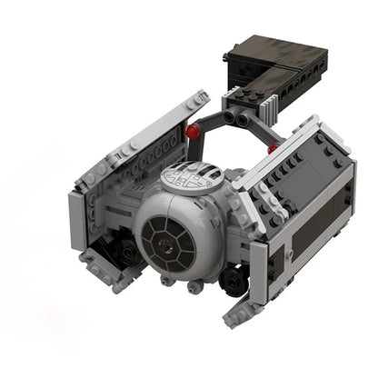 282pcs MOC Twin Ion Engine Advanced Fighter Death Star Battle Model Building Blocks Toy Gift Creative Display Collectible Desk