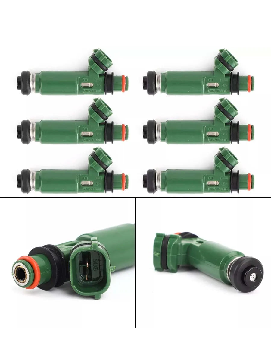 4/6PCS Fuel Injectors 23250-66010 For Toyota Land Cruiser 93-07 For Lexus LX450 2325066010 2320966010 23209-66010 free shipping