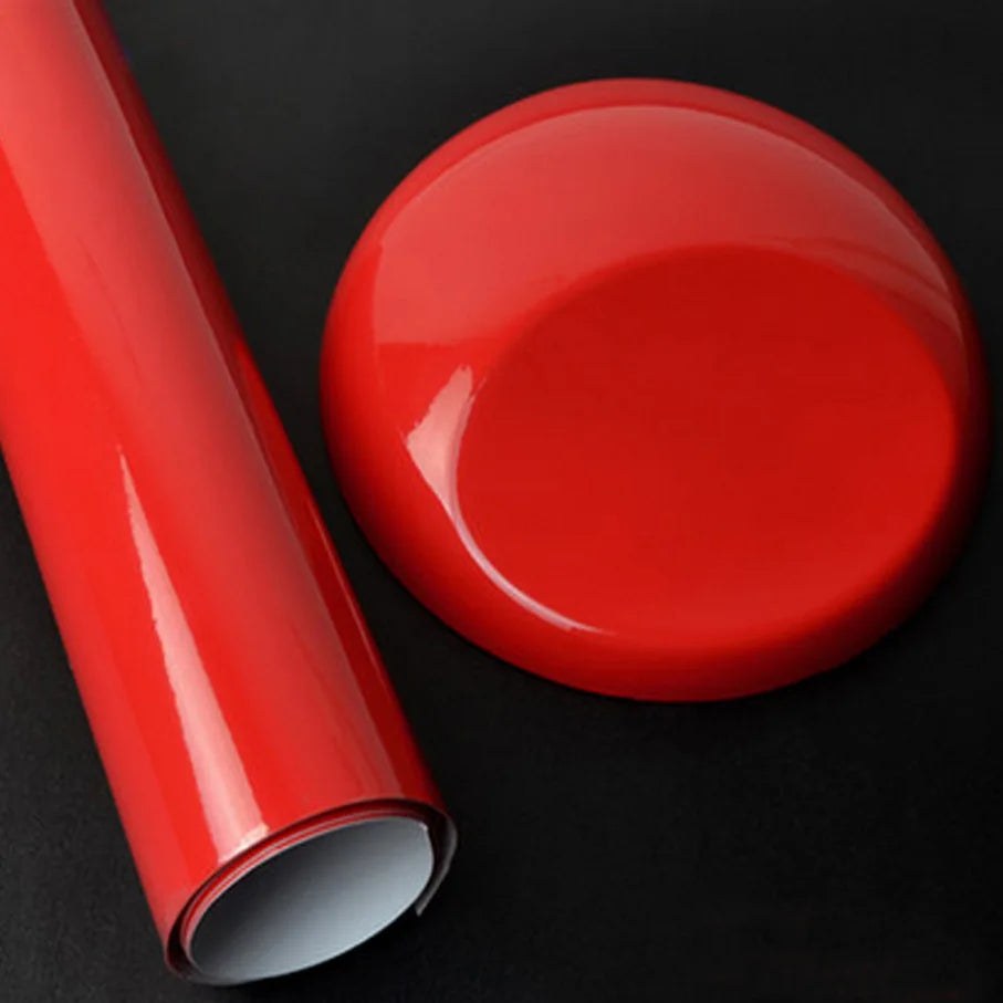 40CM/50CM/58CM x152CM Glossy Pink Vinyl Film Car Decal Wrap Sticker for Car Hood Roof Motorcycle Sticker